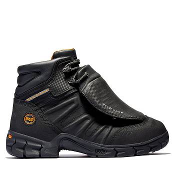 Timberland Férfi PRO Excave 6" Met Guard Steel Toe Munkavédelmi Bakancs Fekete